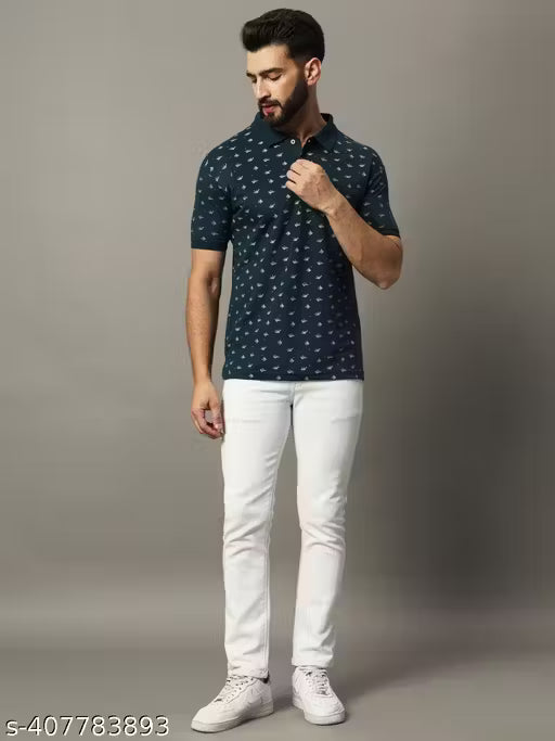 HUSHBUCKS Men's Polo T-Shirt