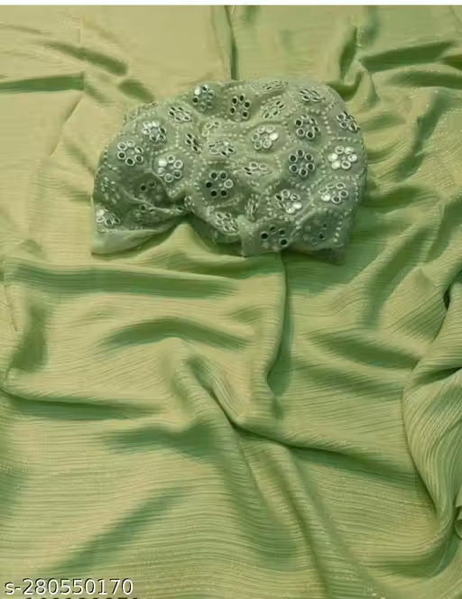 shimmer Gergete Saree